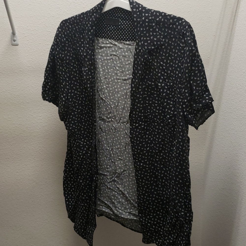 Steve's Jean Button down short sleeve Shirt